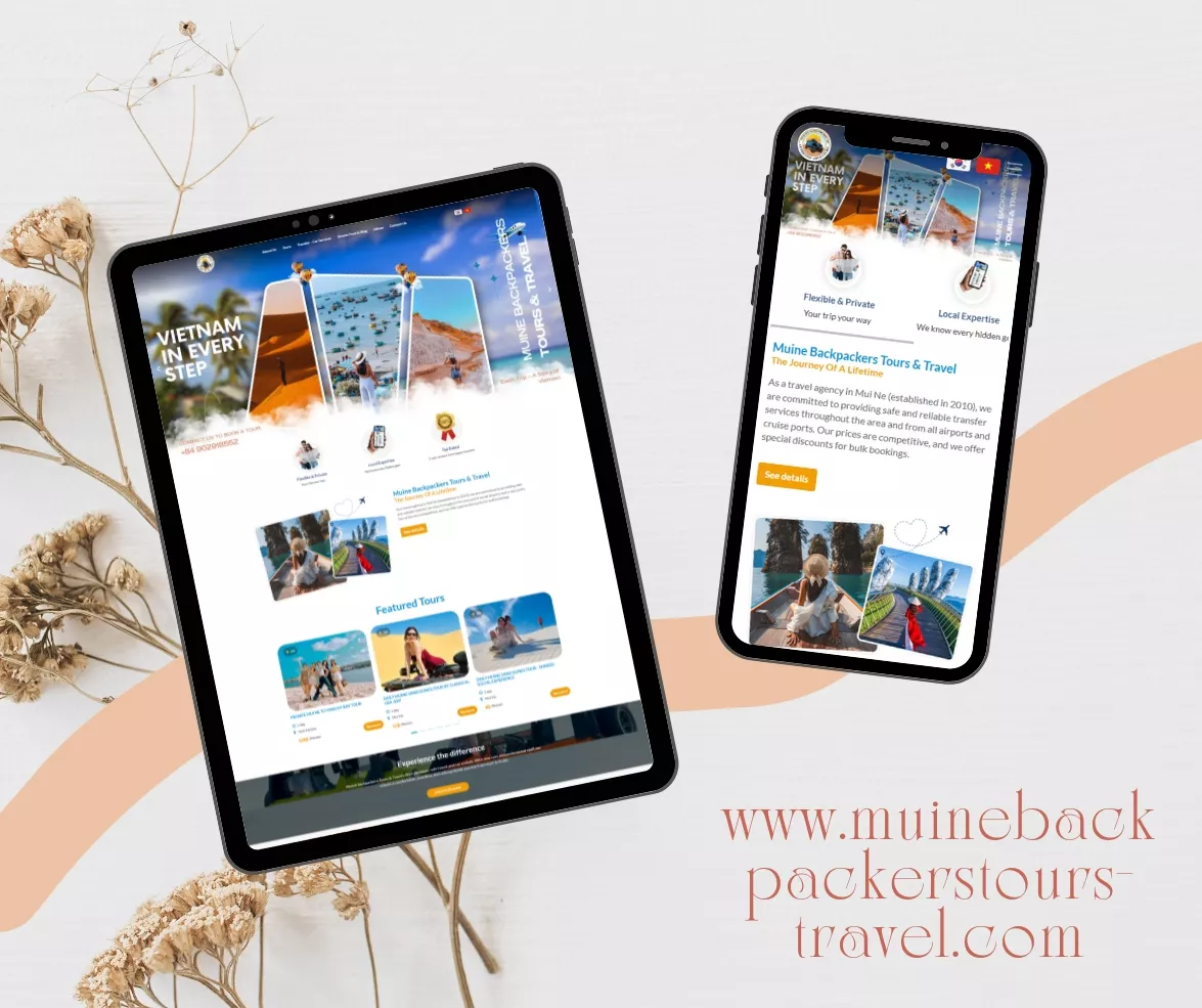 Thiết kế web chuyên nghiệp Biển Vàng